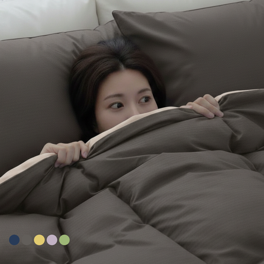 도르리 피치스킨 사계절이불 항균 알러지케어 먼지없는 차렵이불 24,900원