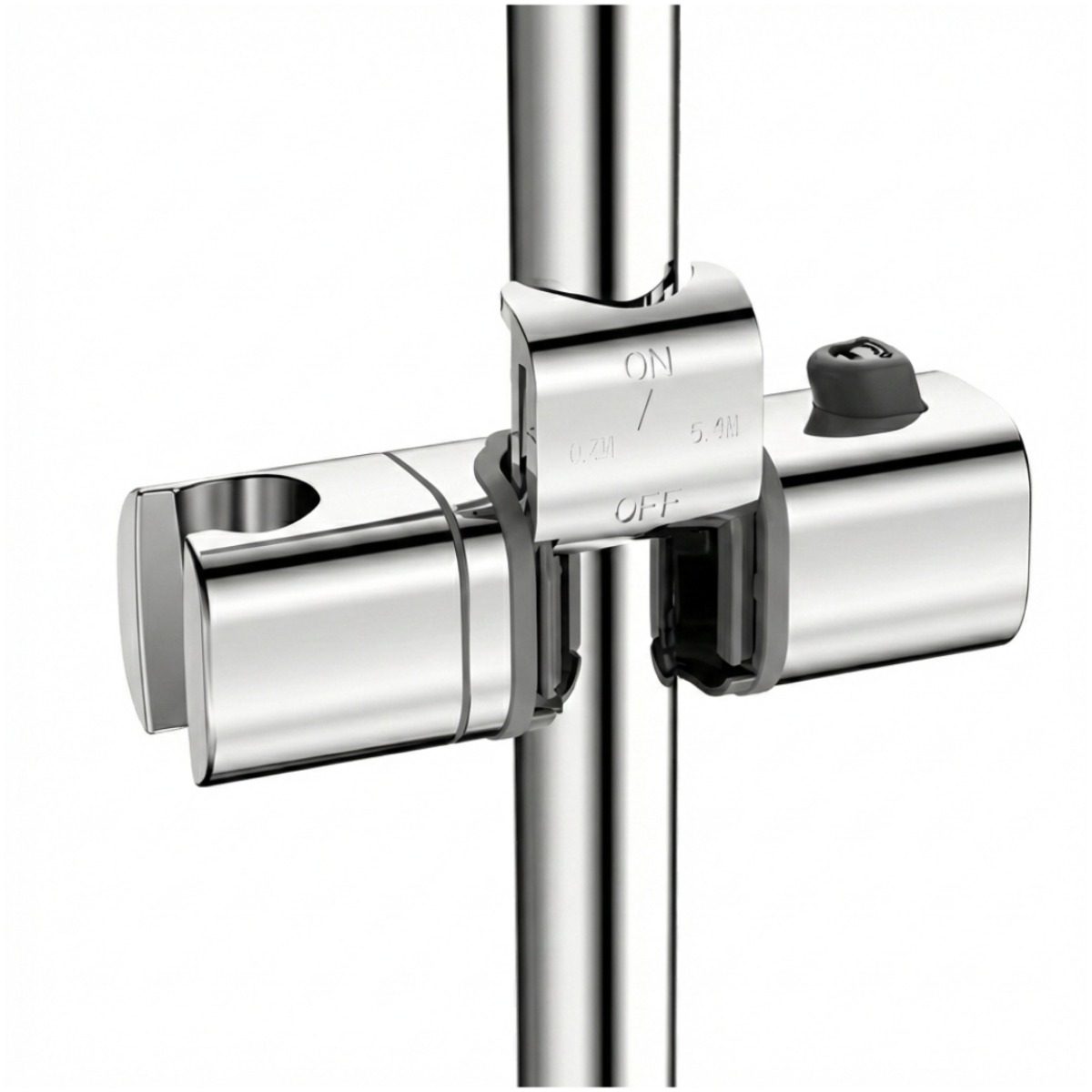 갤럭시마켓 간편설치 각도조절 샤워기거치대 홀더, 실버 16,700원