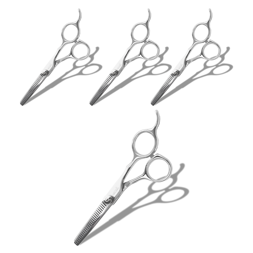 박준뷰티랩 프리미엄 홈케어 틴닝 미용가위, 단일 색상, 4개 52,640원