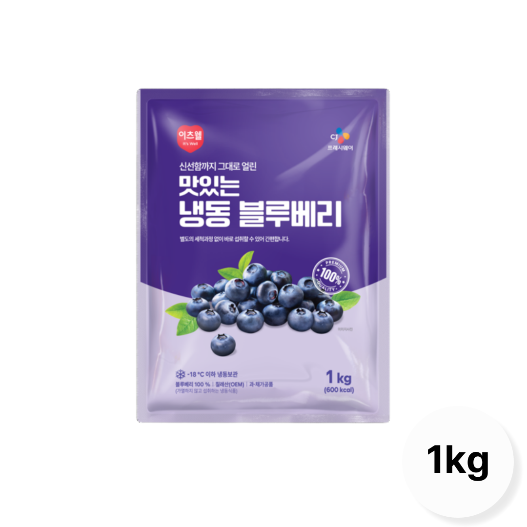 CJ프레시웨이 이츠웰 맛있는 냉동 블루베리 39,980원