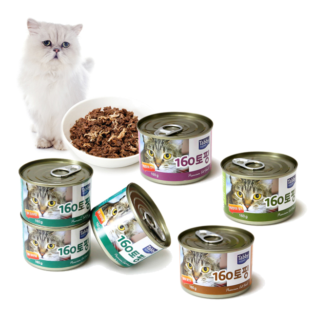 태비탑퍼 160토핑 고양이캔 생선 19,800원