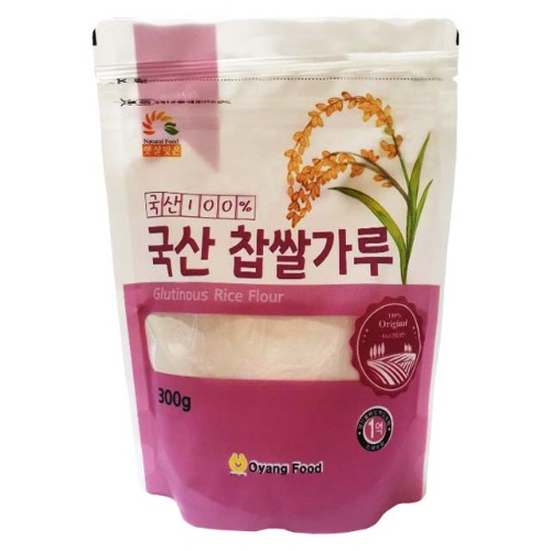 [오양식품] 국내산 찹쌀가루 100% 300g, 1개 3,900원