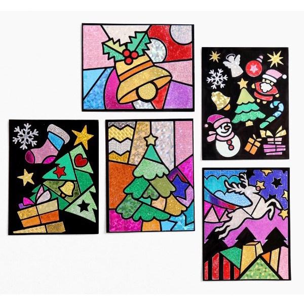 민화샵 포일 아트 세트 만들기 꾸미기 팝아트 동물 캐릭터 크리스마스 890원