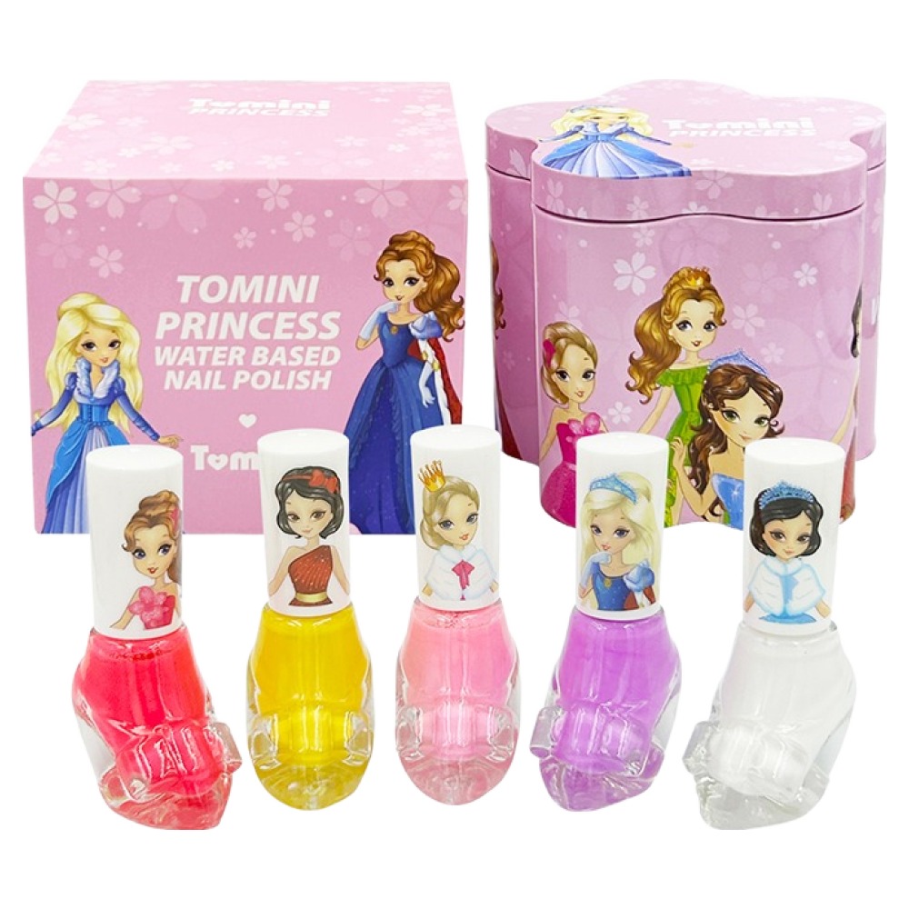 투미니 프린세스 수성 매니큐어 5종 세트, 1세트, 핑크 22,500원