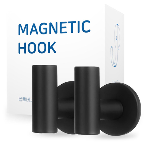 블루버킷 모던 현관 자석 고리 원기둥 후크 18,880원