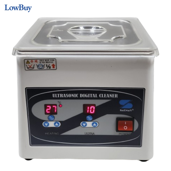 초음파 세척기 안경 주얼리 귀금속 악세사리 세정기 업소용 가정용 1.2L 1050D 디지털방식 플라스틱뚜껑 165,000원