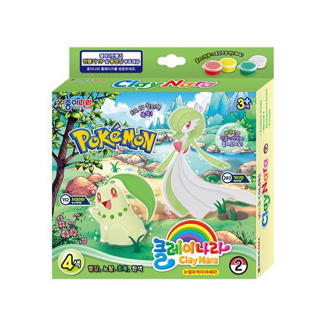 포켓몬스터 클레이나라 4색 5,900원
