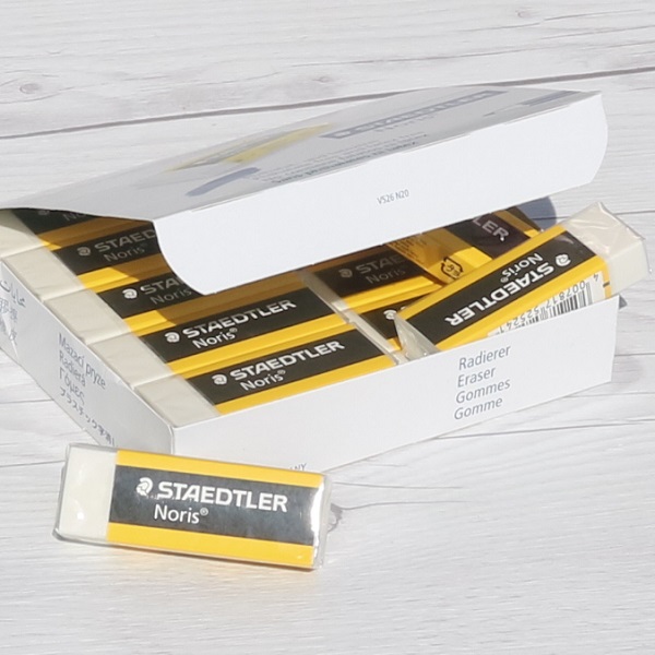 스테들러 PVC,라텍스 무첨가/찌꺼기 최소화 Noris 고급지우개(대) 1박스(20개입) 17,940원