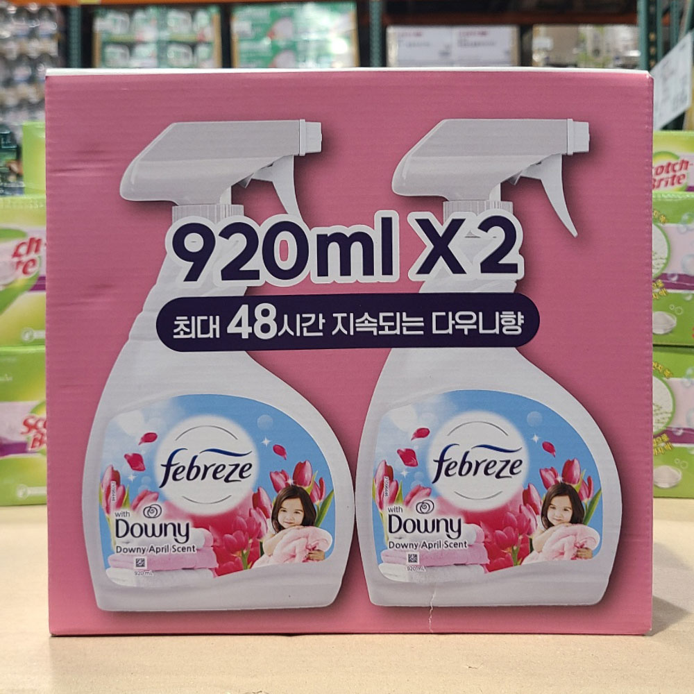 코스트코 페브리즈 섬유전용 다우니향 섬유탈취스프레이 920ML X 2개 사계절용, 2개, 920ml 24,990원