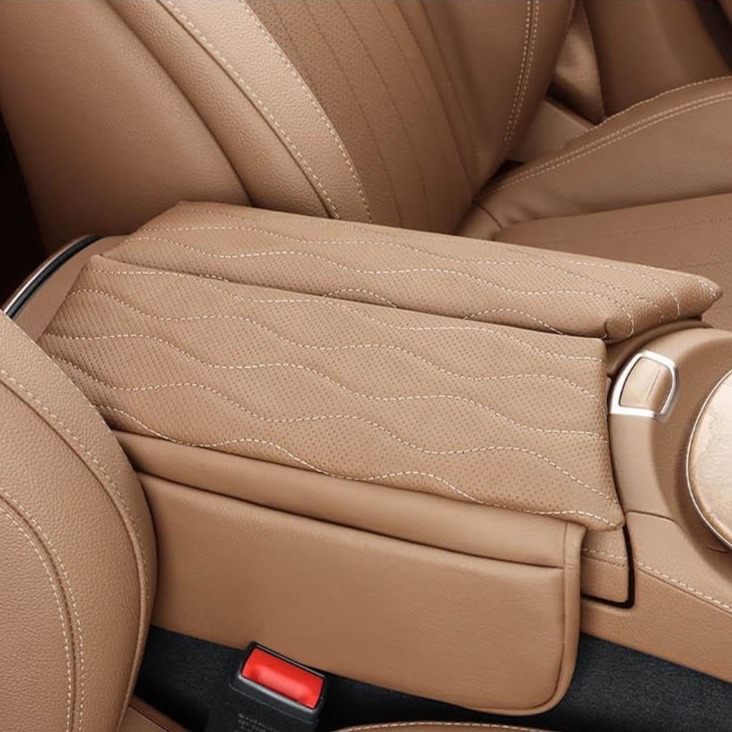 카에버 차량용 공간간섭제로 콘솔 수납 쿠션 커버 벤츠전용 GLC EQC X254 N293, 모카 브라운, 1개 43,750원