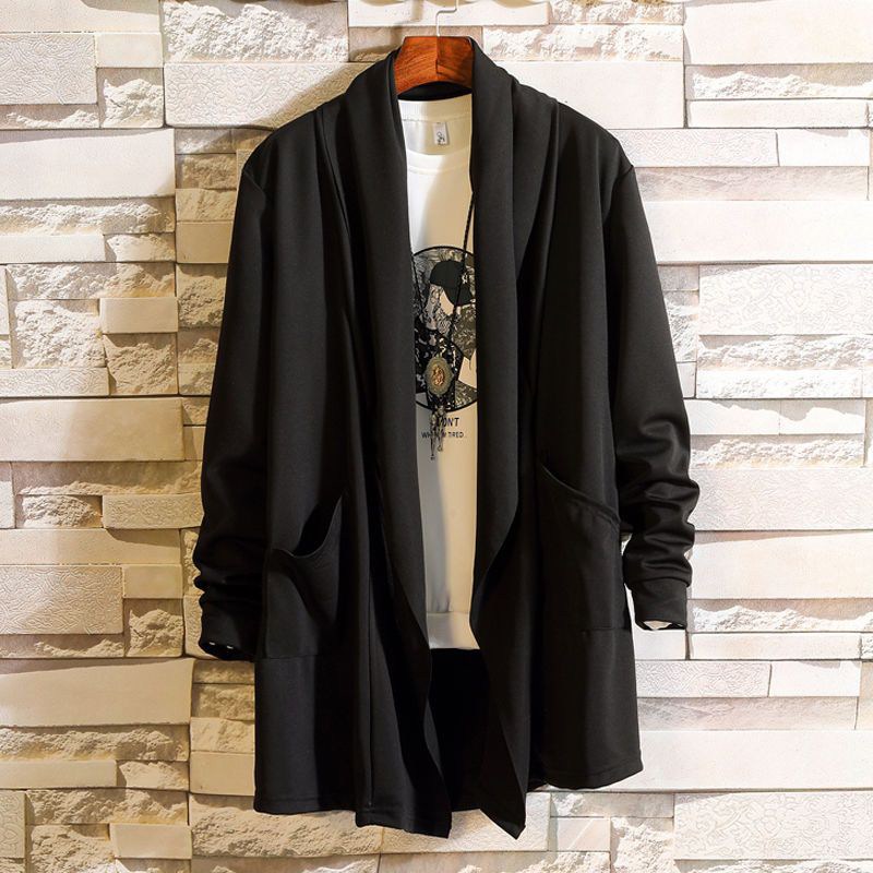 AOKADA 남성 빅사이즈 루즈핏 캐주얼 무지 트렌치 33,930원