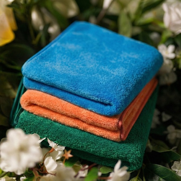 강동규타월 국내제작 고중량 셀프 세차용 버핑타월 타올 40x40 1200GSM 코발트블루 10,500원