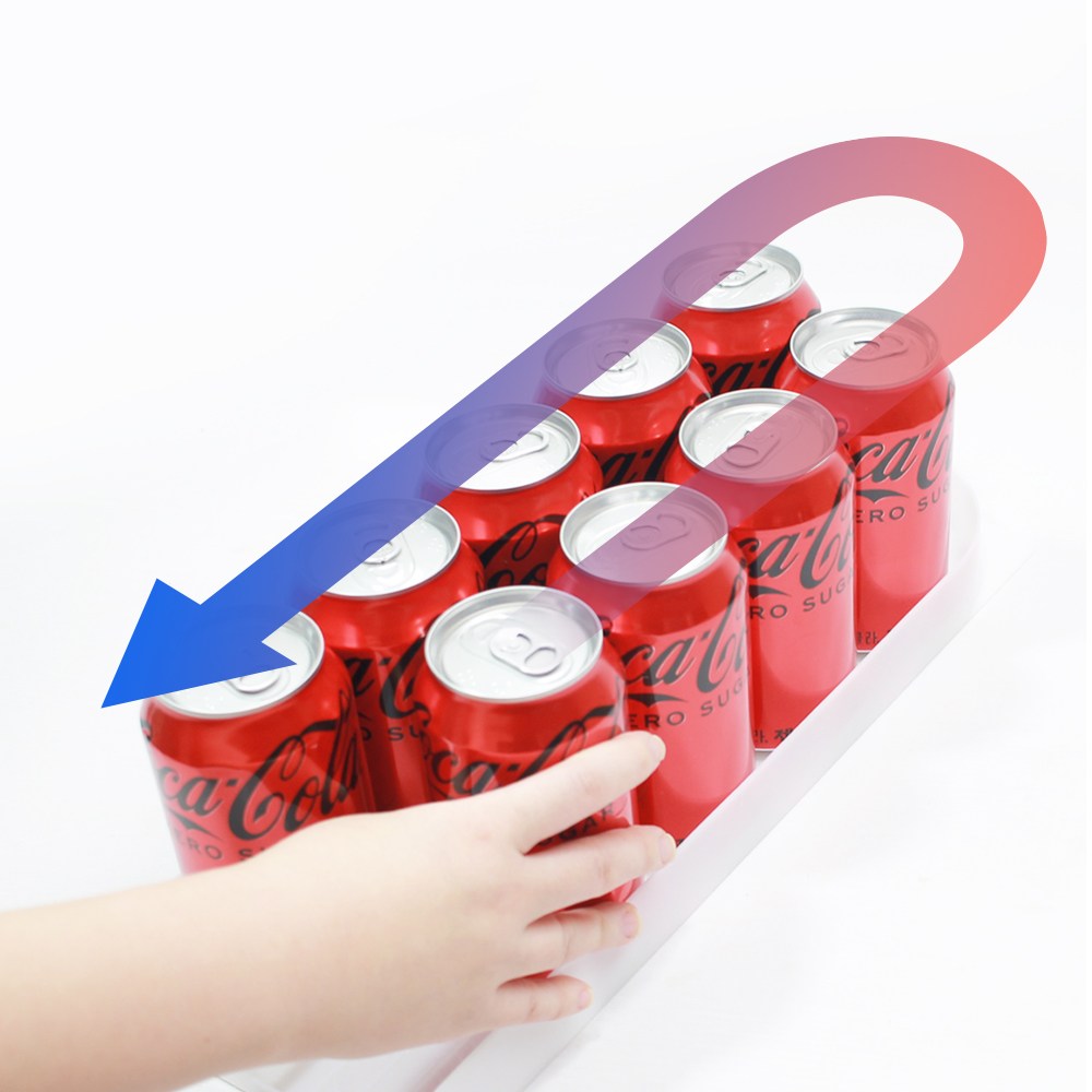 회전 트레이 음료 디스펜서 냉장고 선입선출 8,900원