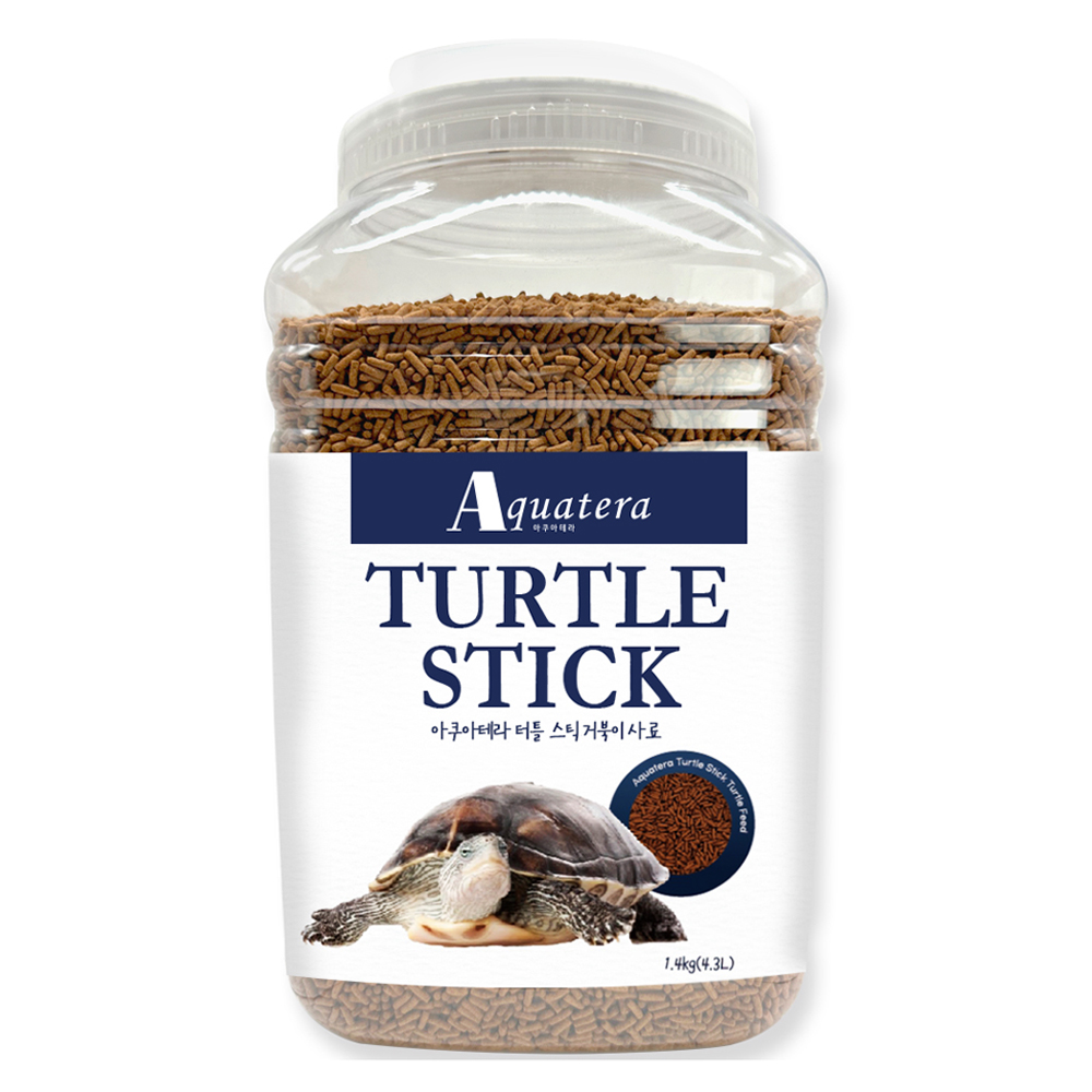 아쿠아테라 터틀스틱 거북이사료, 4.3L, 1개 24,800원