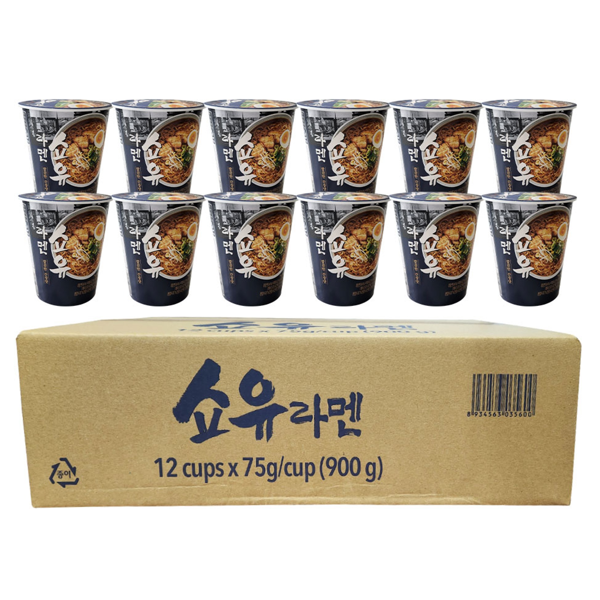 쇼유 라멘 컵라면 소컵 75g, 12개 15,120원