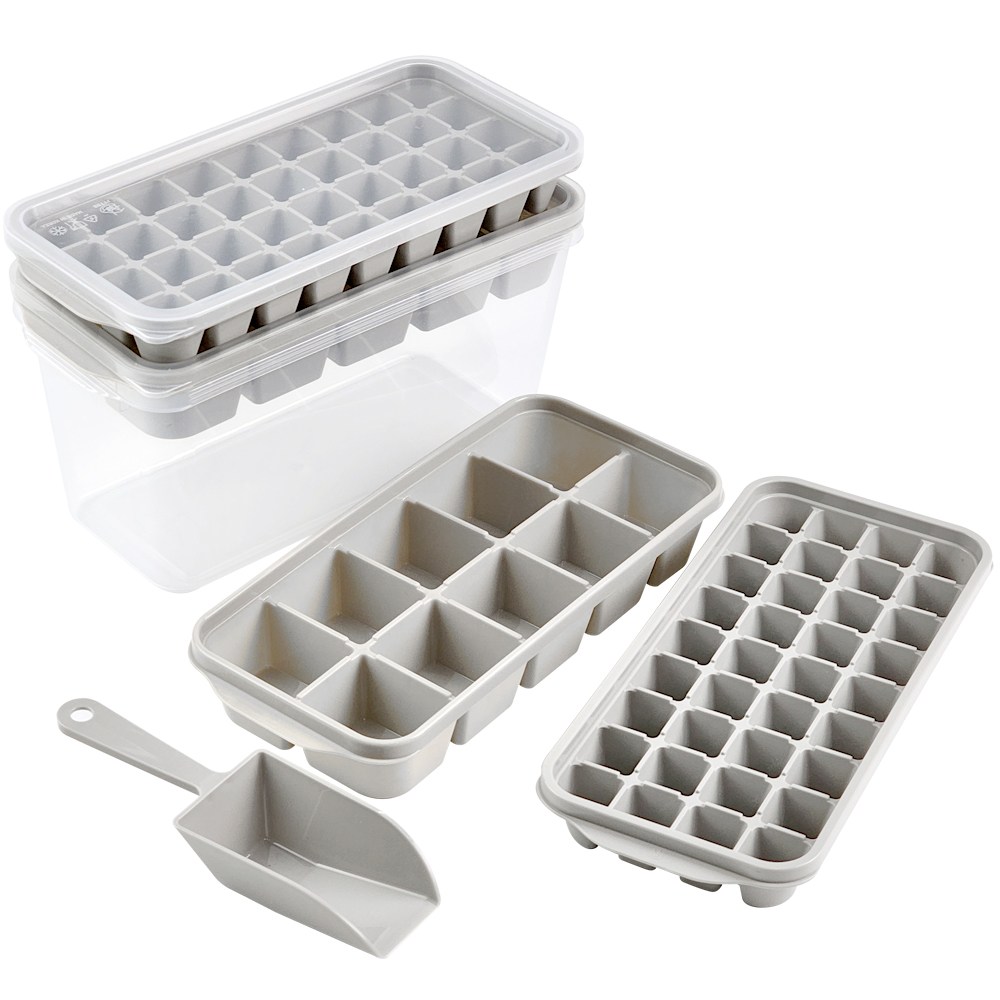 자이티 얼음쏘옥 하이볼 얼음 트레이 얼음틀 36구 2개 + 10구 2개 + 얼음통 + 스쿱 세트 26,900원