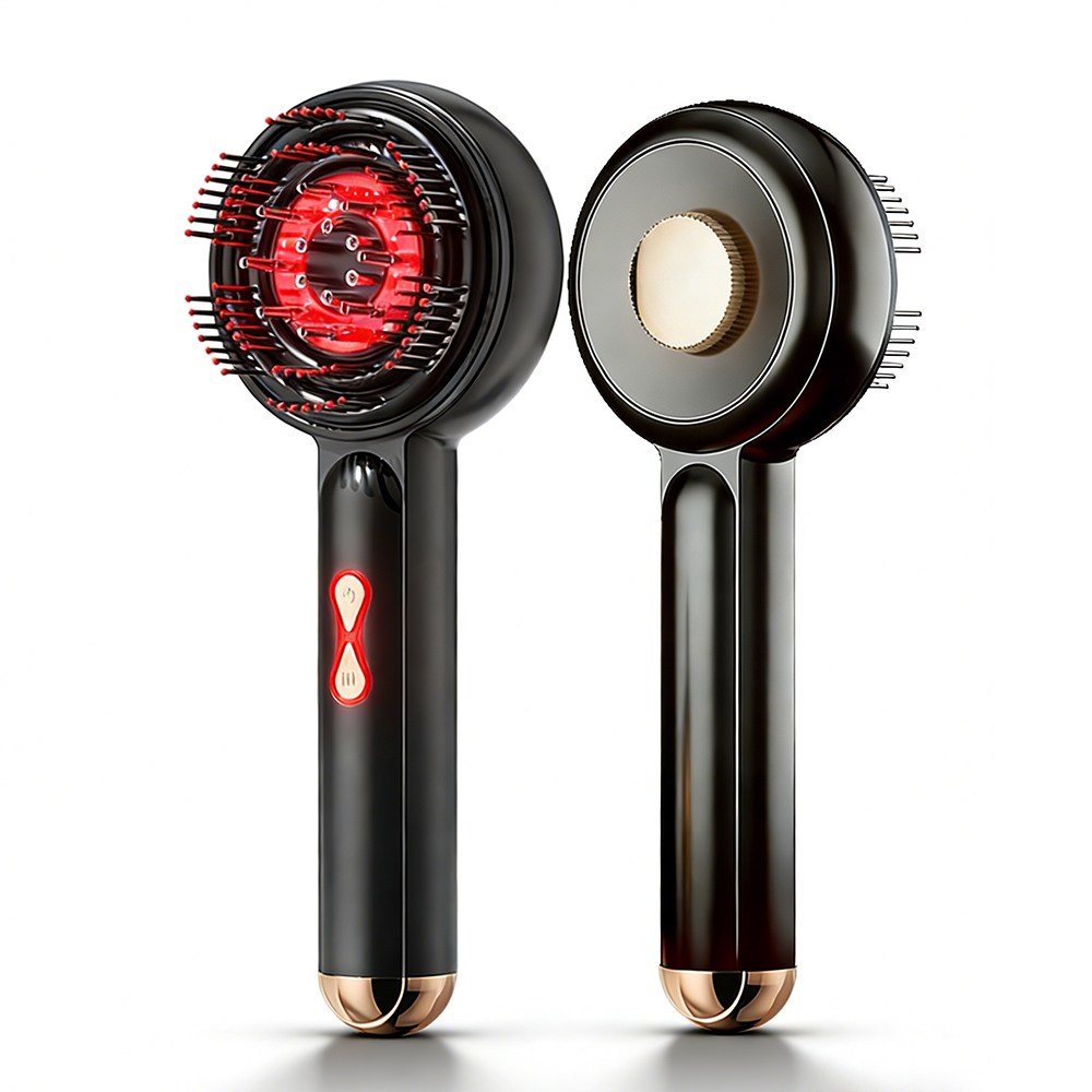 SEWEEK EMS헤어부스터 두피 마사지기 워터프루프 전동 두피 마사지 빗, 그레이 69,800원