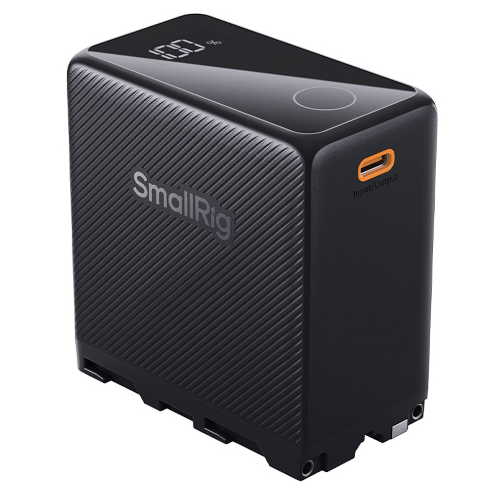 스몰리그 NP-F970 USB C 충전식 배터리, 4469(블랙), 1개 94,940원