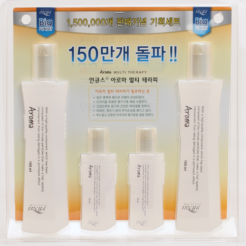 소망 인큐스 아로마 멀티테라피 헤어오일 160ml x 2p +55ml x 2p, 1개 19,450원