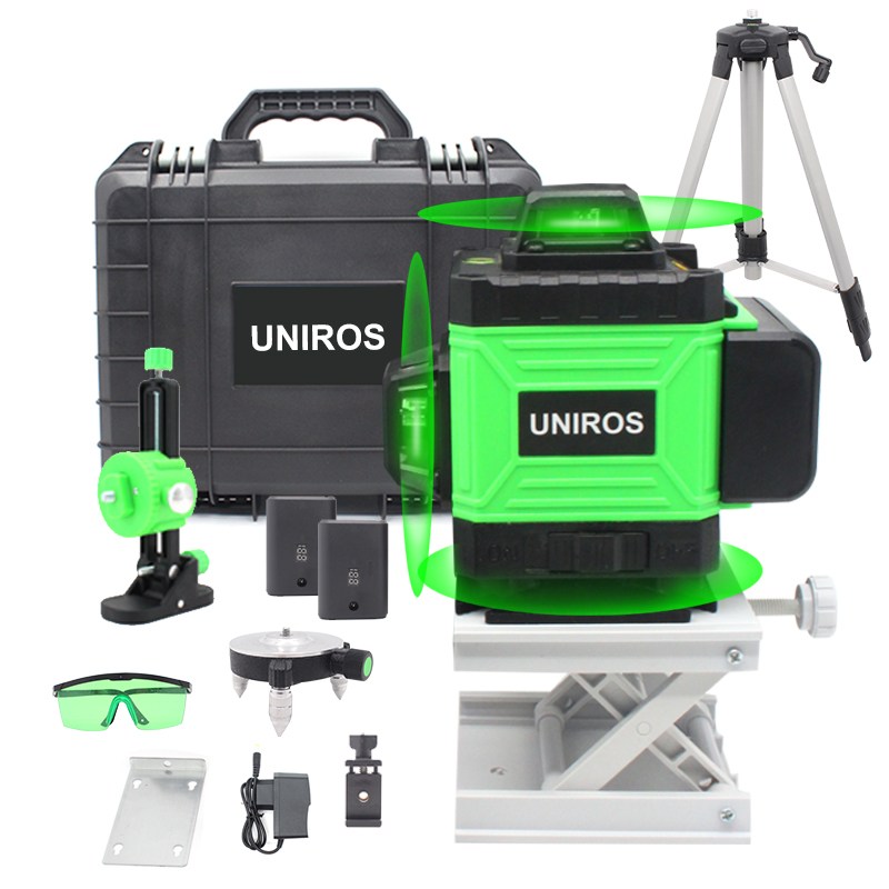 유니로스 레이저레벨기 그린 16라인 부속품포함 완벽세트 390,000원