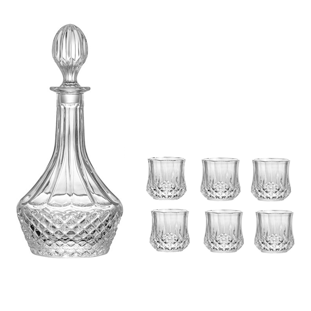 큐앤씨 크리스탈 컷팅 위스키 디캔터 세트 7p 37,810원