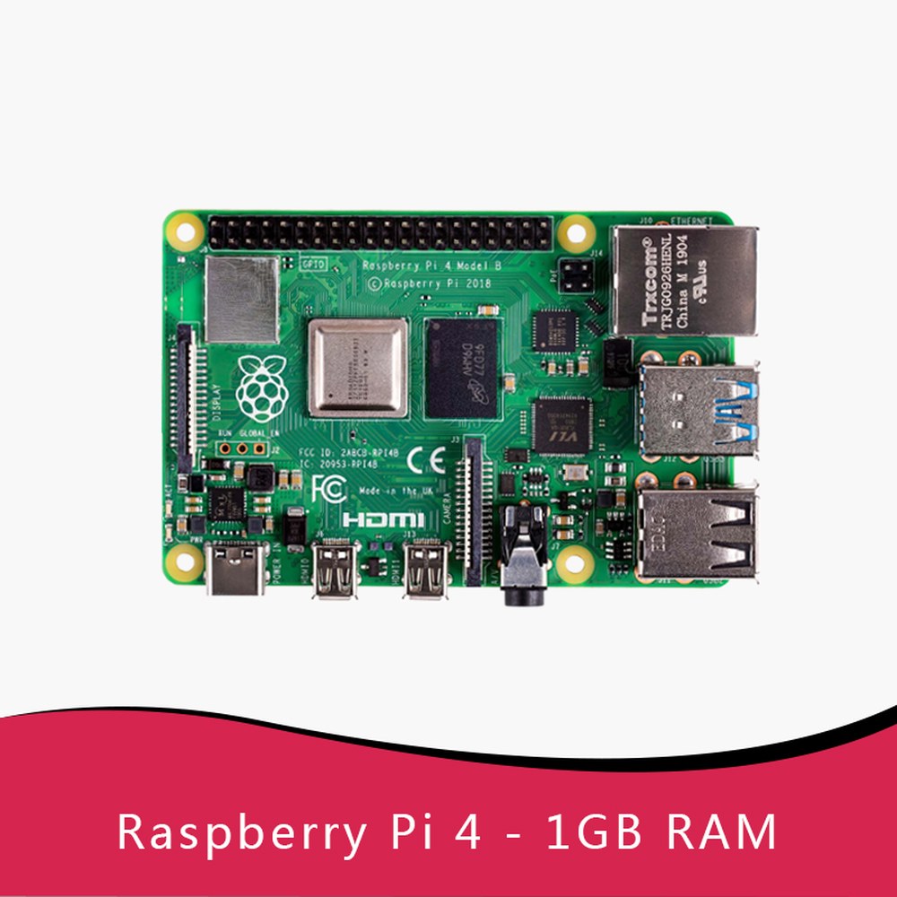 공식 오리지널 Raspberry Pi 4 모델 B 개발 보드 또는 4b 키트(G) RAM 1GB 2GB 4GB 8GB 코어 CPU 1.5Ghz 3B+보다 3개의 속도 103,900원