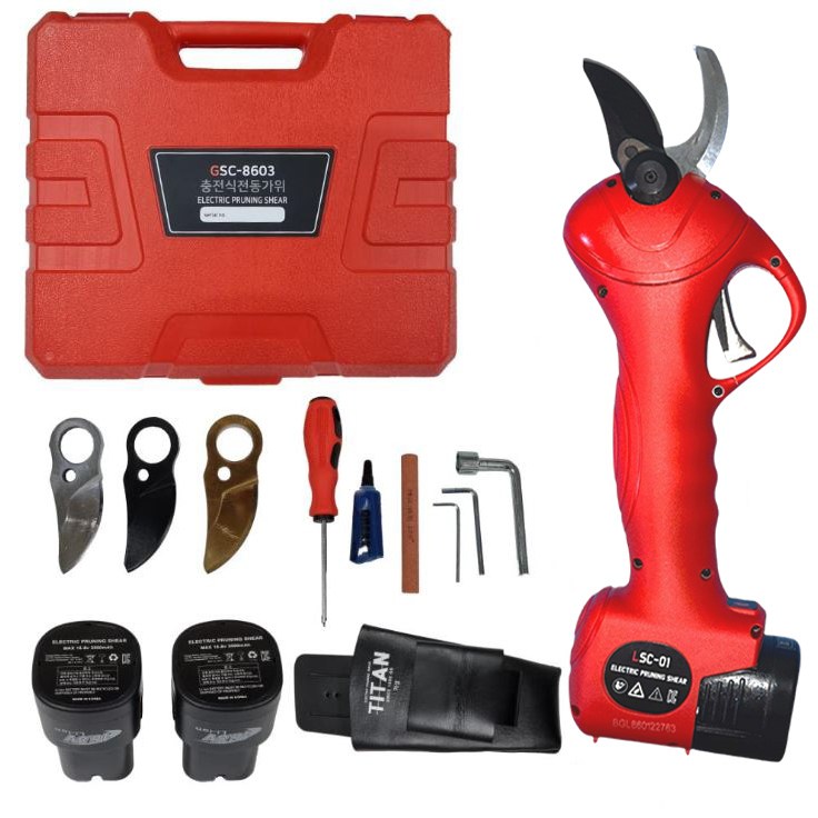 충전 전동 전지가위 SC-8601 국내 A/S망 무상A/S 거성농자재 169,000원