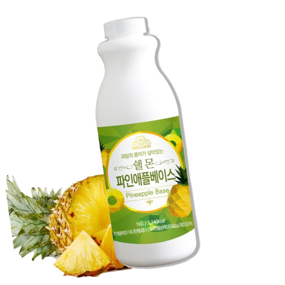 VMB 쉘몬 과일 농축액 베이스 파인애플 1kg 음료베이스 33,780원
