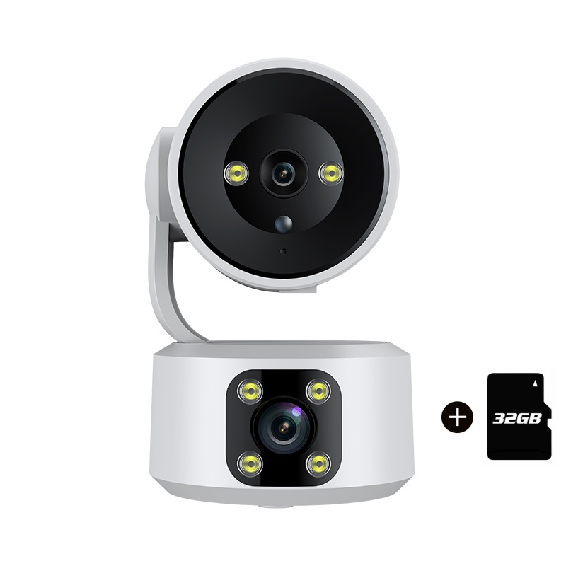 DaeBak+ 듀얼카메라 CCTV 360도회전 스마트추적 고화질컬러 카메라 26,730원