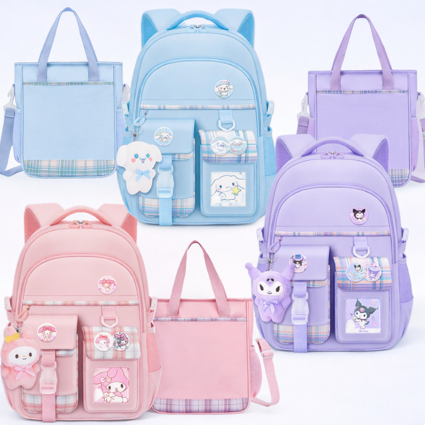 [당일출고] 산리오책가방 보조가방 세트 산리오가방 산리오백팩 산리오 신학기가방 입학 42,000원