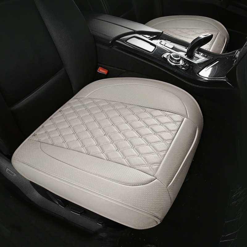 리버폭스 자동차방석 앞좌석 퀼팅타공 가죽방석 준중형 익스텐션 52 x 54 cm, 그레이, 1개 19,550원