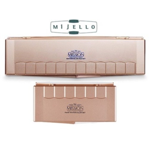 미젤로 미션 골드클래스 수채화 고체물감 12색 24색 세트/ 옵션선택 58,710원