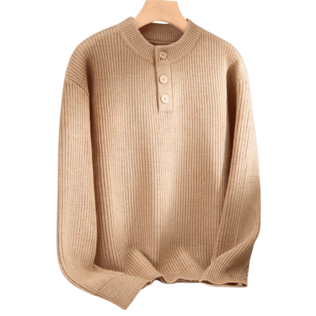 미식 레트로 헨리넥 풀오버 남성 F/W 뉴패션 보온 이너 48,000원