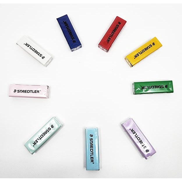 스테들러 슬라이딩지우개 리필 525 PS 샤프식지우개리필 9컬러 640원