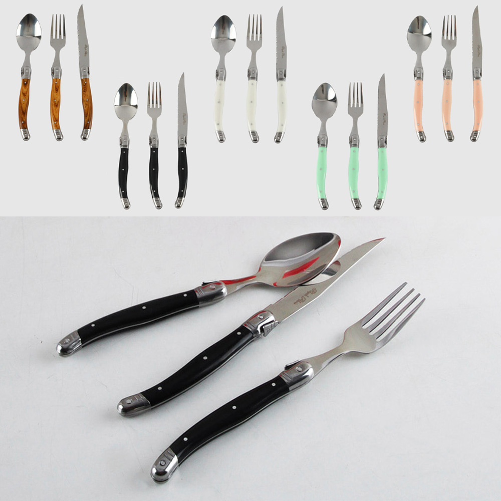 알비스 커트러리 3p 세트 디너 스푼 포크 나이프, 화이트 8,000원