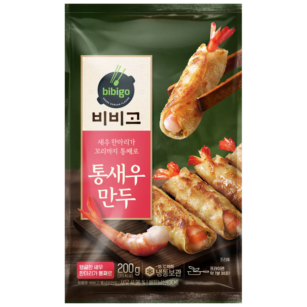 CJ 비비고 통새우 만두, 1개, 200g 8,750원