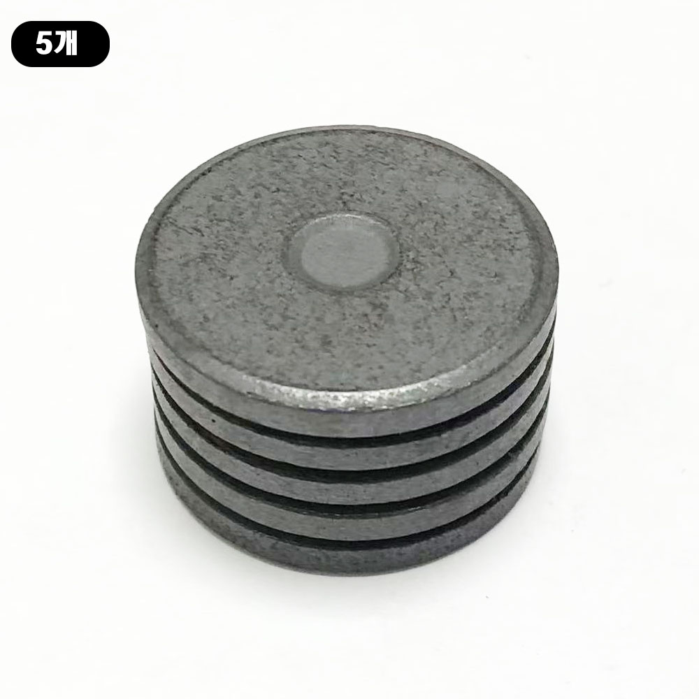 등방성 페라이트 실험용 원형 흑자석 약한자력 냉장고 사진 메모지 고정용 자력테스트 자성확인 조립용 종이 공예품 제작용 8,390원