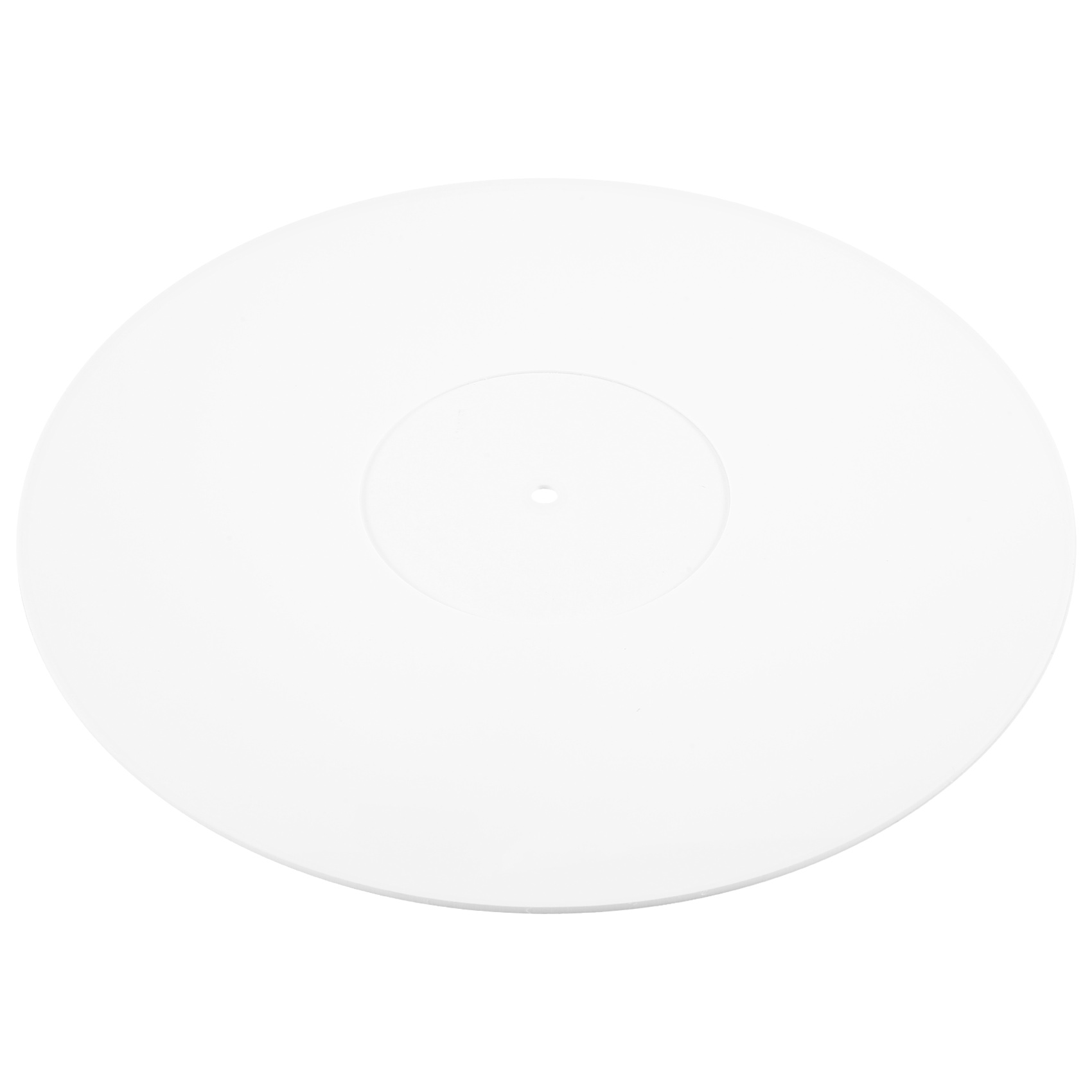 비닐 LP 레코드 플레이어를위한 턴테이블 아크릴 슬립 매트 -2.5mm 두께는 더 단단한베이스를 제공합니다 -12inch 플래터 매트 (흰색) 15,390원