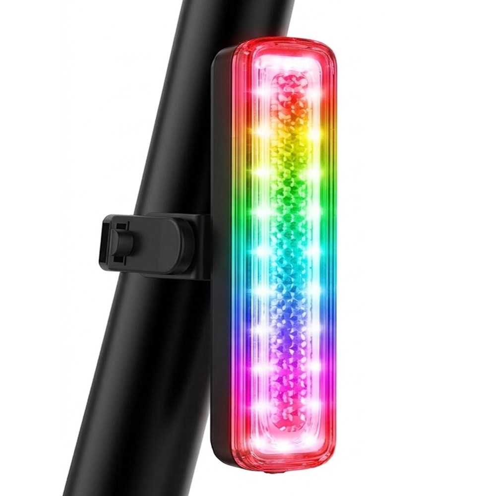 나이트큐브 NR 카멜레온 레인보우 LED자전거라이트 후미등 14,210원