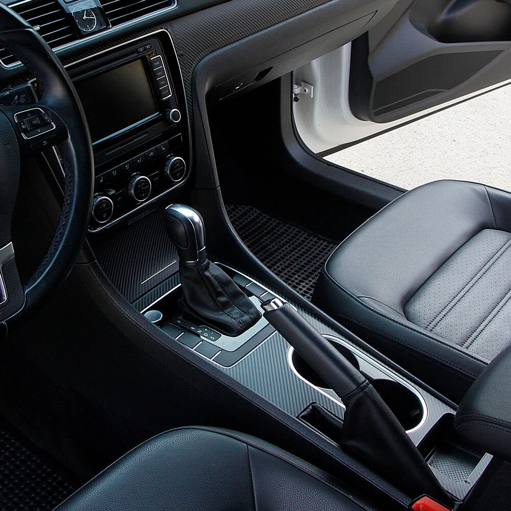 두두카 폭스바겐 악세사리 더 뉴 파사트 B7 기어컵홀더 패널 차량 카본 데칼 스티커 용품 호환, 1개 16,000원