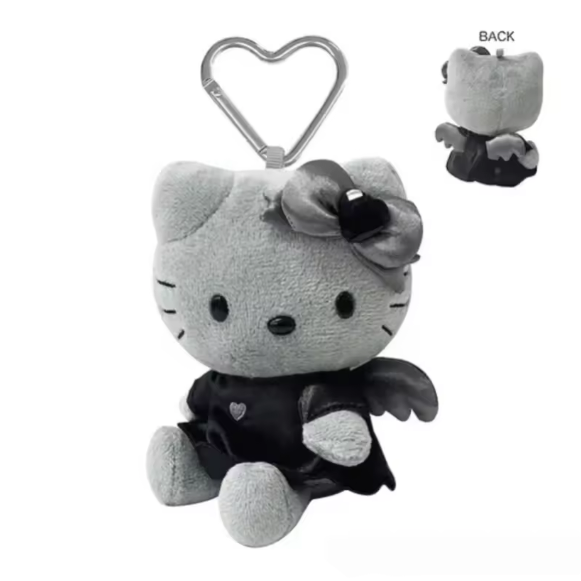 실버 블랙 엔젤 헬로키티 키링 - 리틀 도쿄 일본 수입 돈키호테 인형 키홀더 캐릭터 산리오, 1개, 실버엔젤 24,900원