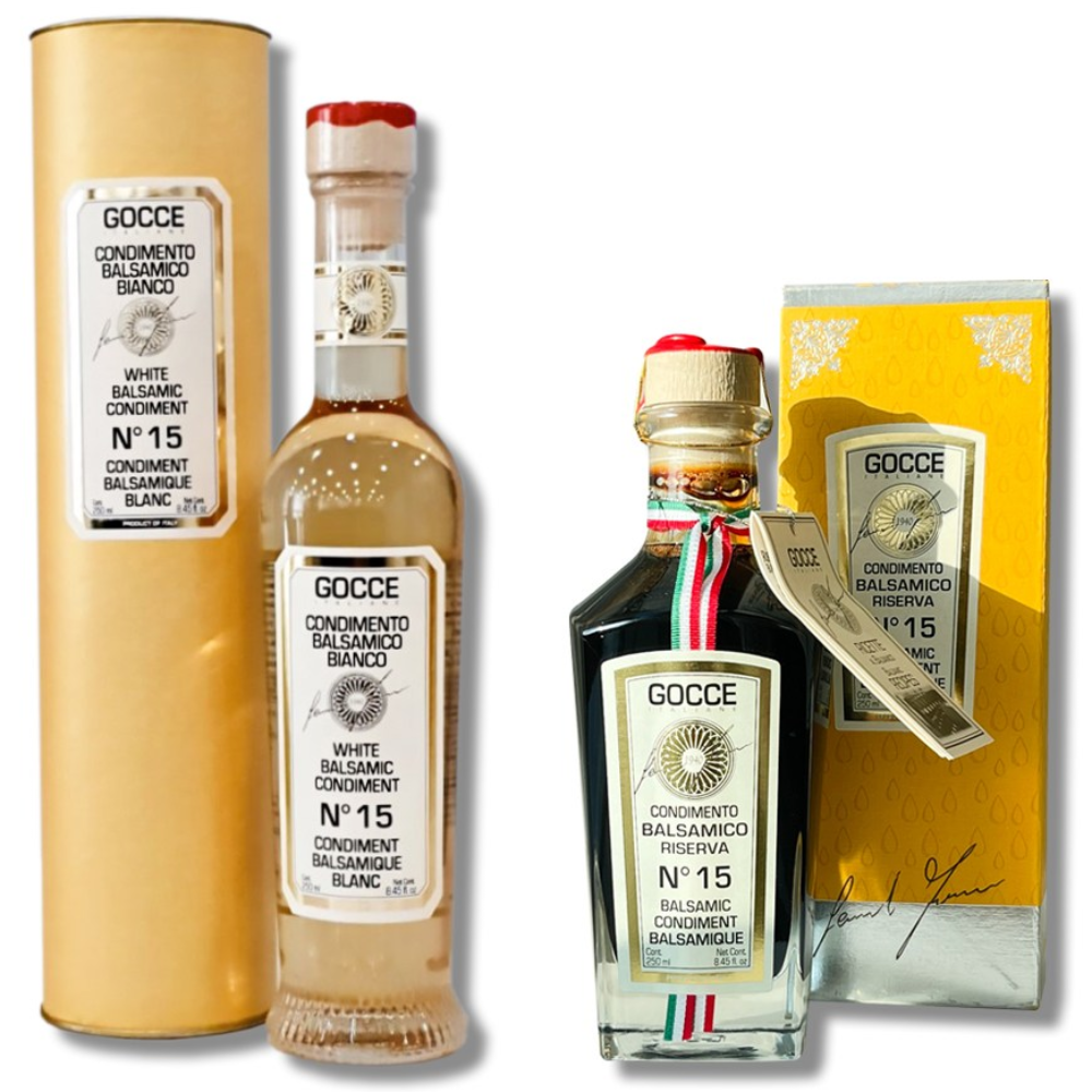 GOCCE 고쎄 모데나 발사믹식초 콘디멘토 15년산 + 화이트 발사믹식초 15년산, 1개 178,000원