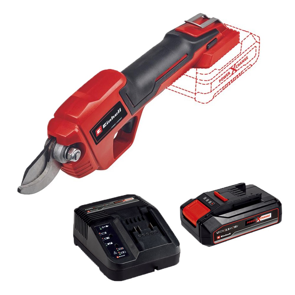 아인헬 GE-LS18Li-kit 충전 전지가위 무선 전동 나뭇가지 2.5Ah 배터리 충전기 키트 전동가위, 1개 178,000원