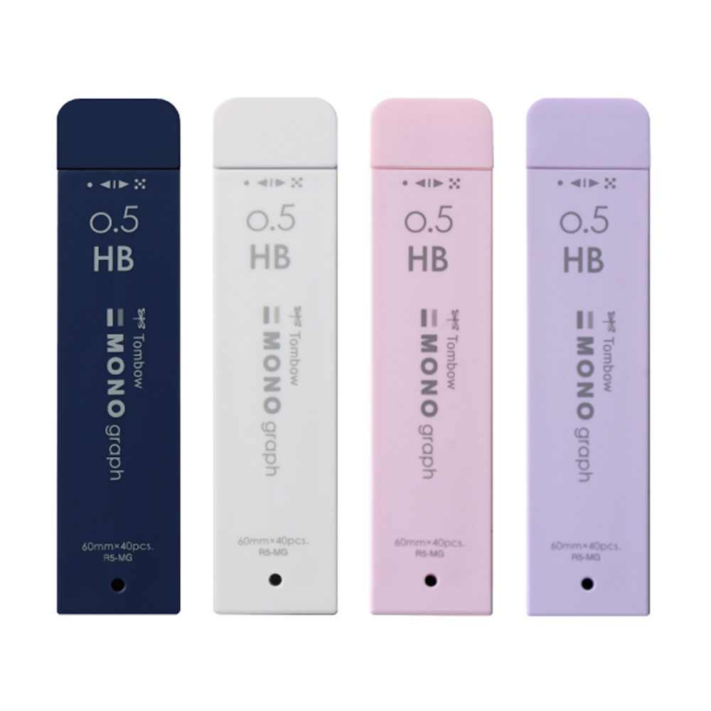 톰보 모노그래프 MG 샤프심 HB 매트 0.5mm 2,000원