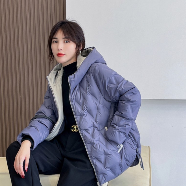 프리미엄 화이트 오리털 여성 패딩점퍼 겨울 후드 모자 자켓 여성경량패딩 87,850원