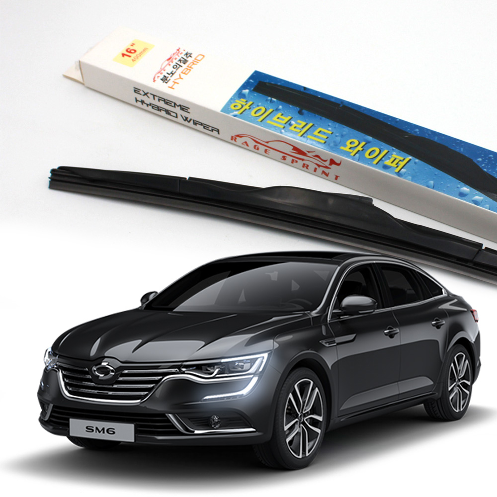 레이지 와이퍼 SM6 운전석+조수석 세트, (16~25년) 9,970원