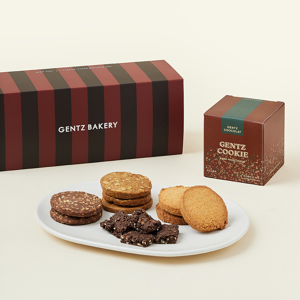 [로켓프레시] 겐츠베이커리 클래식 쿠키 선물세트 2호 + 쇼핑백, 1세트 19,110원