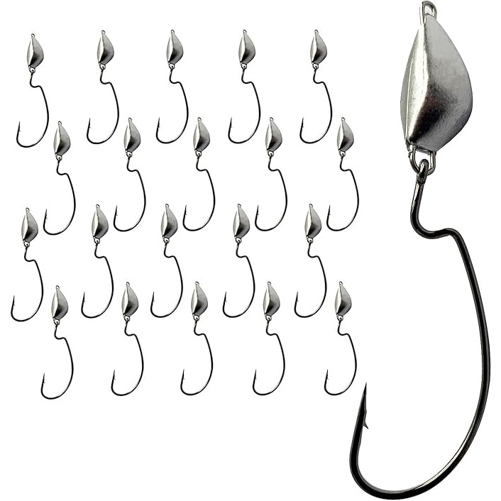 Hqzoomee 웨이트 훅 낚싯바늘 세트 케이스 제공YZQTG20P 14,630원