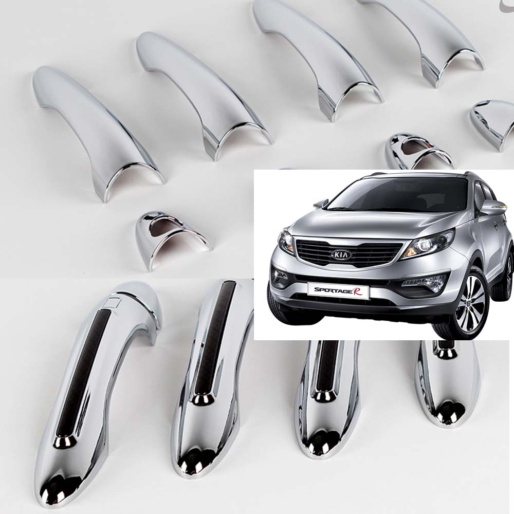 경동 도어캐치몰딩 스포티지R 럭셔리 크롬 손잡이커버 18,000원