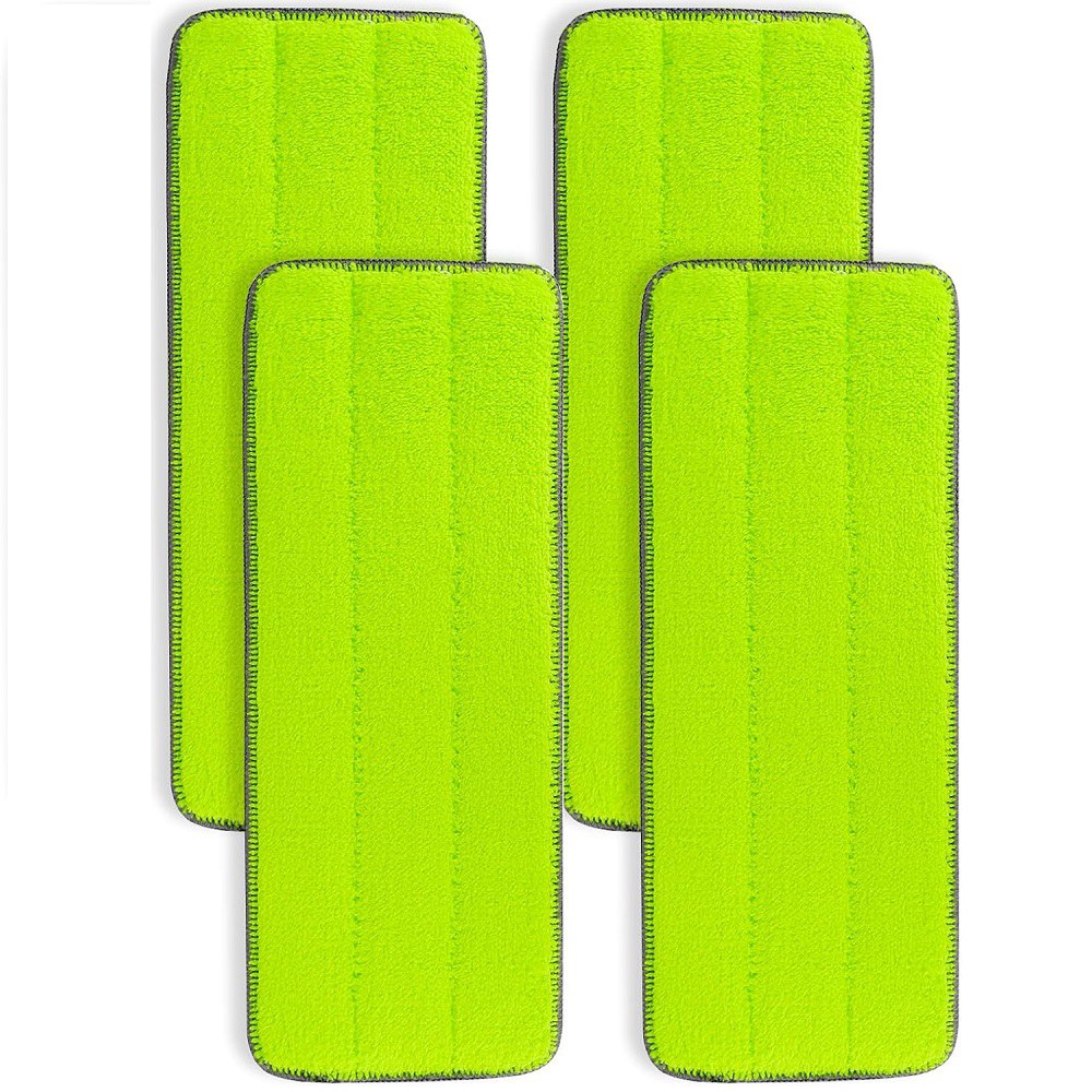 Libman Rinse 'n Wring Mop 및 버킷 시스템용 4pcs 걸레 패드 습식 또는 건식 바닥 청소용 화이버 재사용 가능한 플랫 19,000원